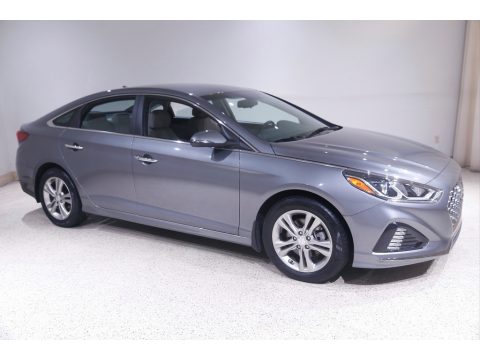 Machine Gray Hyundai Sonata SEL.  Click to enlarge.