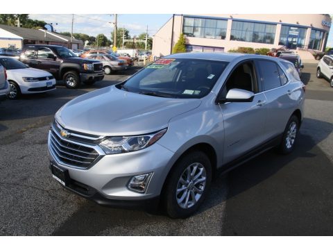 Silver Ice Metallic Chevrolet Equinox LT AWD.  Click to enlarge.