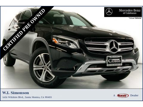 Black Mercedes-Benz GLC 300.  Click to enlarge.