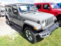 Front 3/4 View of 2023 Jeep Wrangler Unlimited Sahara 4x4 #3