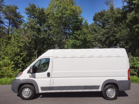 Bright White Ram ProMaster 2500 High Roof Cargo Van.  Click to enlarge.