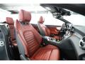  2017 Mercedes-Benz C Cranberry Red/Black Interior #34