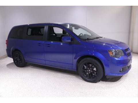 Indigo Blue Dodge Grand Caravan GT.  Click to enlarge.