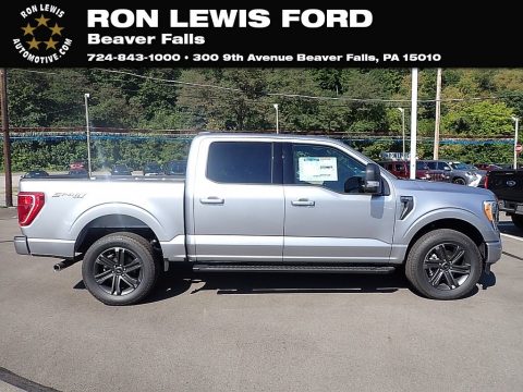 Iconic Silver Metallic Ford F150 XLT SuperCrew 4x4.  Click to enlarge.