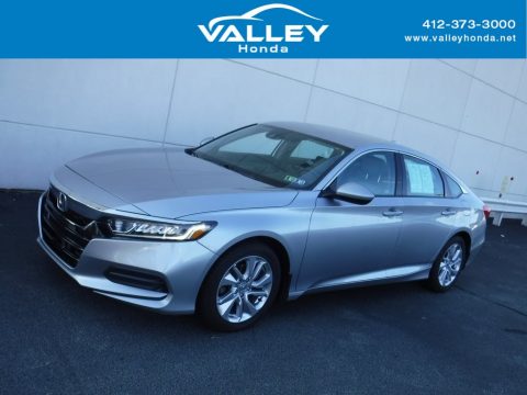 Lunar Silver Metallic Honda Accord LX Sedan.  Click to enlarge.