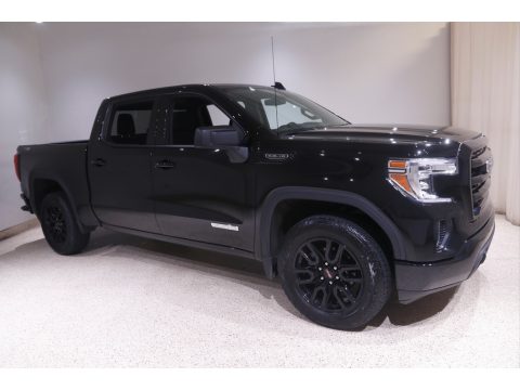 Onyx Black GMC Sierra 1500 Elevation Crew Cab 4WD.  Click to enlarge.