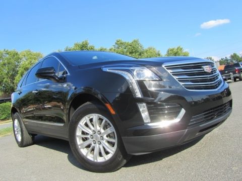 Stellar Black Metallic Cadillac XT5 .  Click to enlarge.
