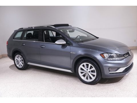 Platinum Gray Metallic Volkswagen Golf Alltrack S 4Motion.  Click to enlarge.