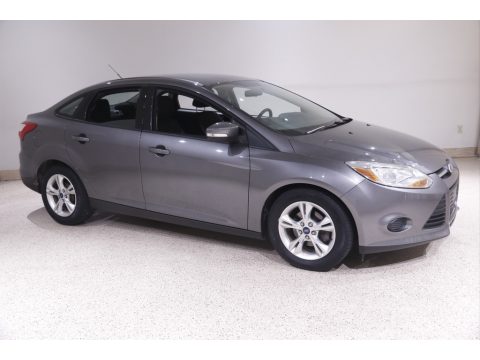 Sterling Gray Ford Focus SE Sedan.  Click to enlarge.