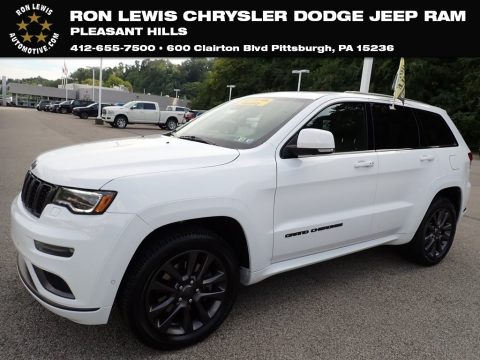 Bright White Jeep Grand Cherokee High Altitude 4x4.  Click to enlarge.