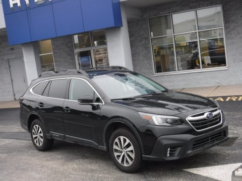 Crystal Black Silica Subaru Outback 2.5i Premium.  Click to enlarge.