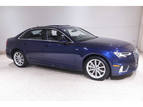 Navarra Blue Metallic Audi A4 Premium Plus quattro.  Click to enlarge.