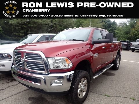 Deep Cherry Red Crystal Pearl Ram 2500 Big Horn Crew Cab 4x4.  Click to enlarge.