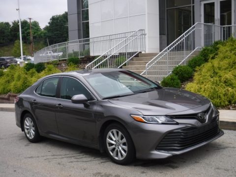 Predawn Gray Mica Toyota Camry LE.  Click to enlarge.