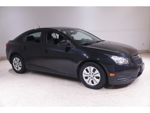 Black Granite Metallic Chevrolet Cruze LS.  Click to enlarge.