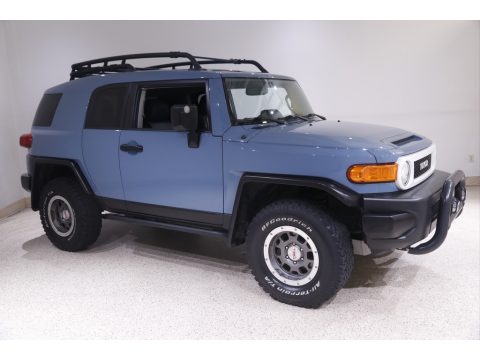 Heritage Blue Toyota FJ Cruiser Trail Teams 4WD.  Click to enlarge.