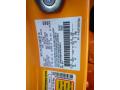 Ford Color Code SB Cyber Orange Metallic Tricoat #20