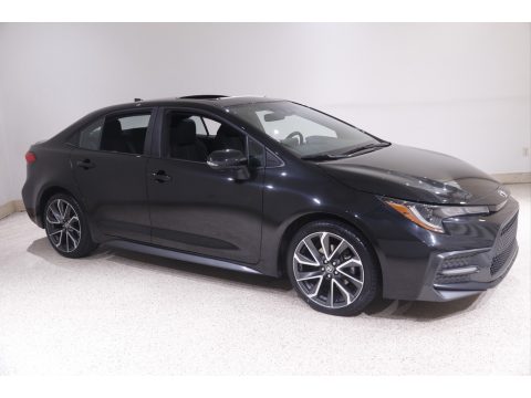 Black Sand Pearl Toyota Corolla SE.  Click to enlarge.