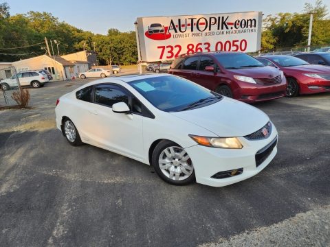 Taffeta White Honda Civic Si Coupe.  Click to enlarge.