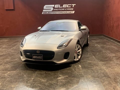 Indus Silver Metallic Jaguar F-Type Coupe.  Click to enlarge.