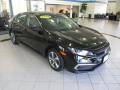 Front 3/4 View of 2019 Honda Civic LX Sedan #3 Front 3/4 View of 2019 Honda Civic LX Sedan #3