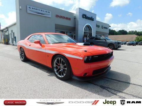 Go Mango Dodge Challenger R/T Scat Pack Shaker. Click to enlarge. Go Mango Dodge Challenger R/T Scat Pack Shaker. Click to enlarge.