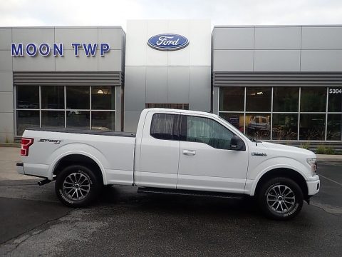 Oxford White Ford F150 XLT Sport SuperCab 4x4.  Click to enlarge.