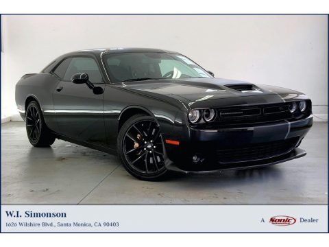 Pitch Black Dodge Challenger R/T.  Click to enlarge.