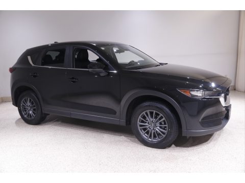 Jet Black Mica Mazda CX-5 Touring AWD.  Click to enlarge.