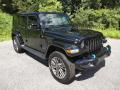 Front 3/4 View of 2022 Jeep Wrangler Unlimited High Altitude 4XE Hybrid #4