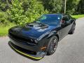 Front 3/4 View of 2022 Dodge Challenger R/T Scat Pack Shaker Widebody #2