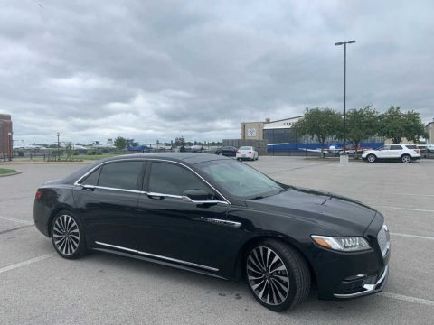 Diamond Black Lincoln Continental Black Label AWD.  Click to enlarge.