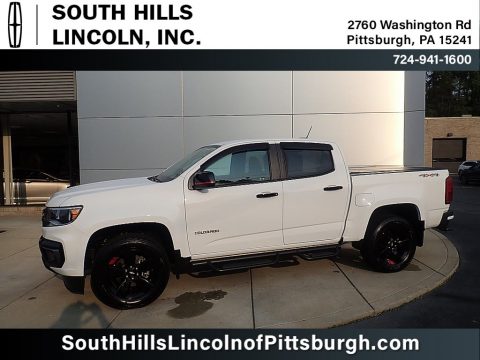 Summit White Chevrolet Colorado LT Crew Cab 4x4.  Click to enlarge.