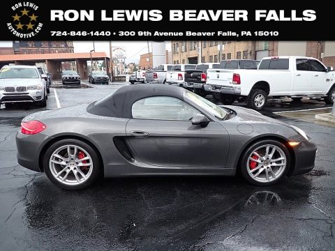 Agate Grey Metallic Porsche Boxster S.  Click to enlarge.