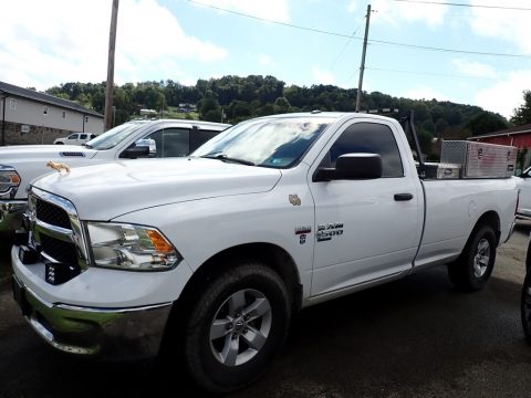 Bright White Ram 1500 Classic Tradesman Regular Cab 4x4.  Click to enlarge.