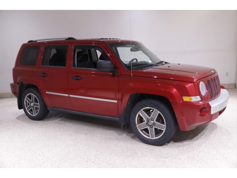 Red Crystal Pearl Jeep Patriot Limited 4x4.  Click to enlarge.