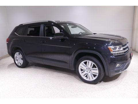 Deep Black Pearl Volkswagen Atlas SEL 4Motion.  Click to enlarge.