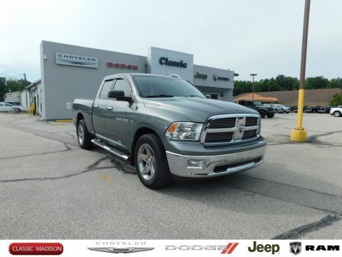 Mineral Gray Metallic Dodge Ram 1500 Big Horn Quad Cab 4x4.  Click to enlarge.