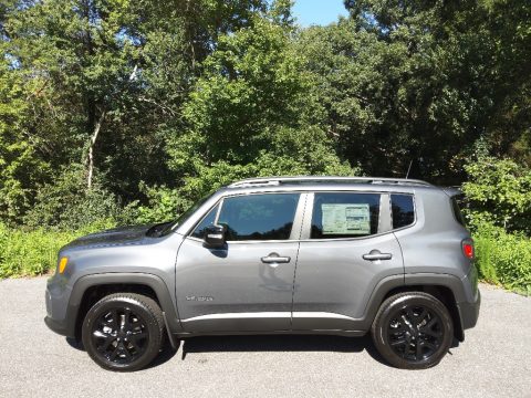 Graphite Gray Jeep Renegade Altitude 4x4.  Click to enlarge.