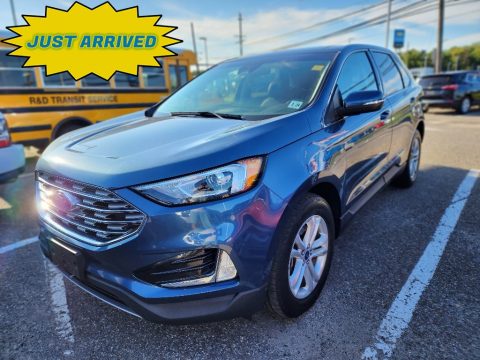 Blue Metallic Ford Edge SEL AWD.  Click to enlarge.