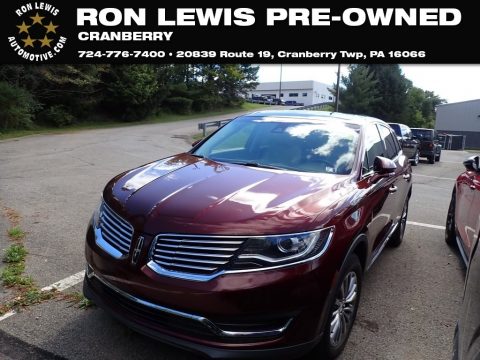 Ruby Red Lincoln MKX Select AWD.  Click to enlarge.