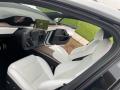  2022 Tesla Model X White/Black Interior #4