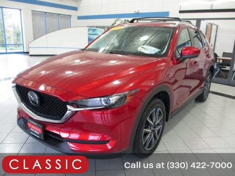 Soul Red Crystal Metallic Mazda CX-5 Touring AWD.  Click to enlarge.