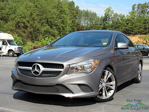 Mountain Grey Metallic Mercedes-Benz CLA 250.  Click to enlarge.