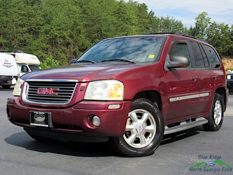 Monterey Maroon Metallic GMC Envoy SLT.  Click to enlarge.