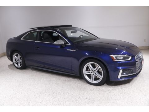 Navarra Blue Metallic Audi S5 Prestige Coupe.  Click to enlarge.