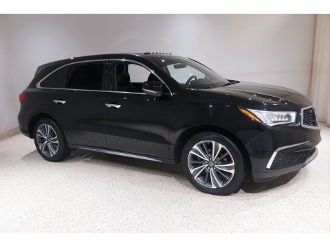 Majestic Black Pearl Acura MDX Technology SH-AWD.  Click to enlarge.