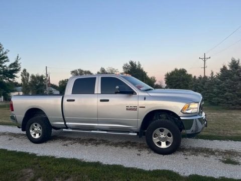 Bright Silver Metallic Ram 2500 Tradesman Crew Cab 4x4.  Click to enlarge.