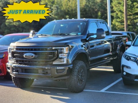Agate Black Ford F250 Super Duty Lariat Crew Cab 4x4 Tremor Package.  Click to enlarge.