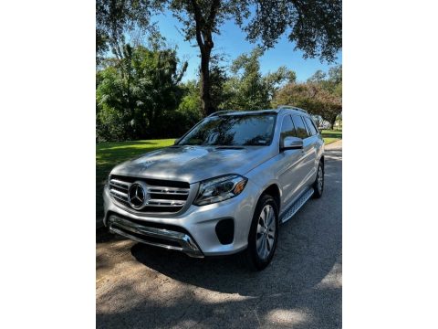 Diamond Silver Metallic Mercedes-Benz GLS 450 4Matic.  Click to enlarge.